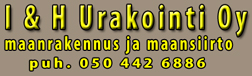 I & H Urakointi Oy logo